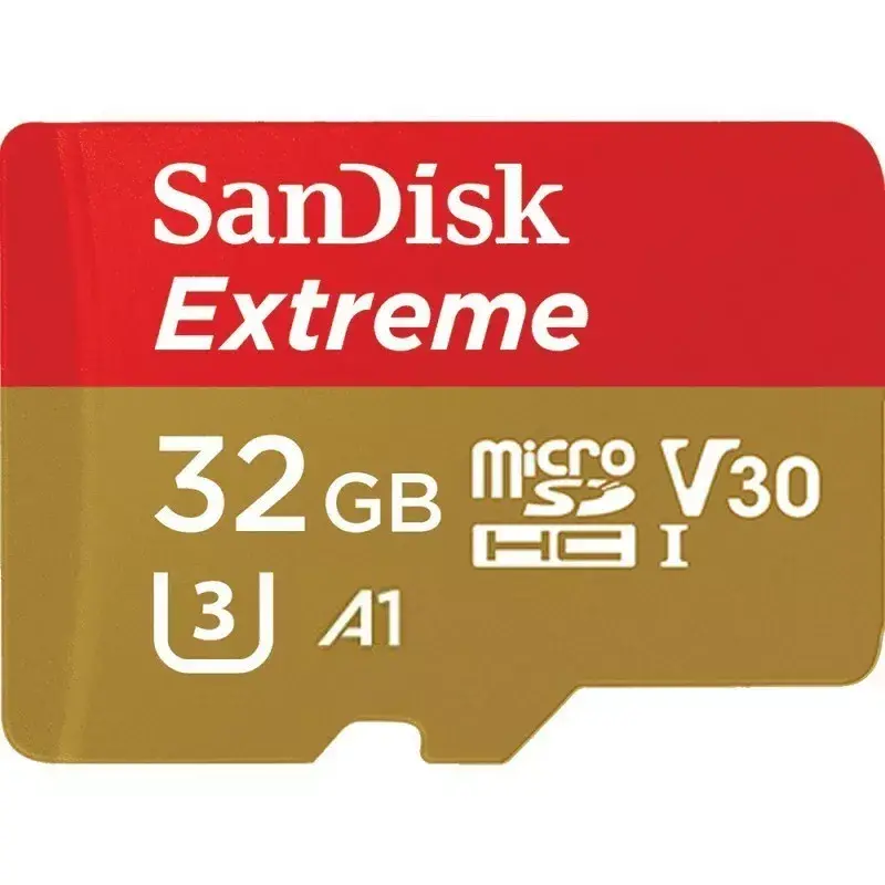 WESTERN DIGITAL SanDisk micro SDXC Extreme 32GB (A1/ V30/ U3/ UHS-I/ Cl.10/ R100/ W60) + Adapter für Action-Cam