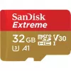 WESTERN DIGITAL SanDisk micro SDXC Extreme 32GB (A1/ V30/ U3/ UHS-I/ Cl.10/ R100/ W60) + Adapter für Action-Cam