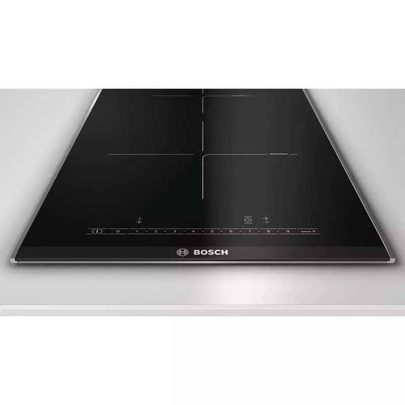 Bosch PIB375FB1E Kochfeld Schwarz, Edelstahl Einbau Induktionskochfeld 2 Zone(n)