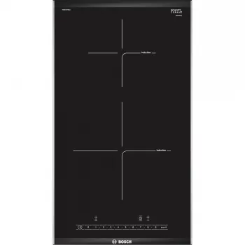 Bosch PIB375FB1E Kochfeld Schwarz, Edelstahl Einbau Induktionskochfeld 2 Zone(n)