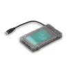 i-tec MySafe USB-C 3.1 Gen. 2 easy, HDD/SSD-Gehäuse, 2,5 Zoll, Serial ATA, Serial ATA II, Serial ATA III, 10 Gbit/s, USB-Konnektivität, Schwarz