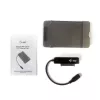 i-tec MySafe USB-C 3.1 Gen. 2 easy, HDD/SSD-Gehäuse, 2,5 Zoll, Serial ATA, Serial ATA II, Serial ATA III, 10 Gbit/s, USB-Konnektivität, Schwarz