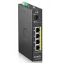 Zyxel RGS100-5P Unmanaged L2 Gigabit Ethernet (10/100/1000) Power over Ethernet (PoE) Schwarz