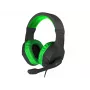 GENESIS Argon 200 Headset Kabelgebundenes Gaming-Headset Schwarz, Grün