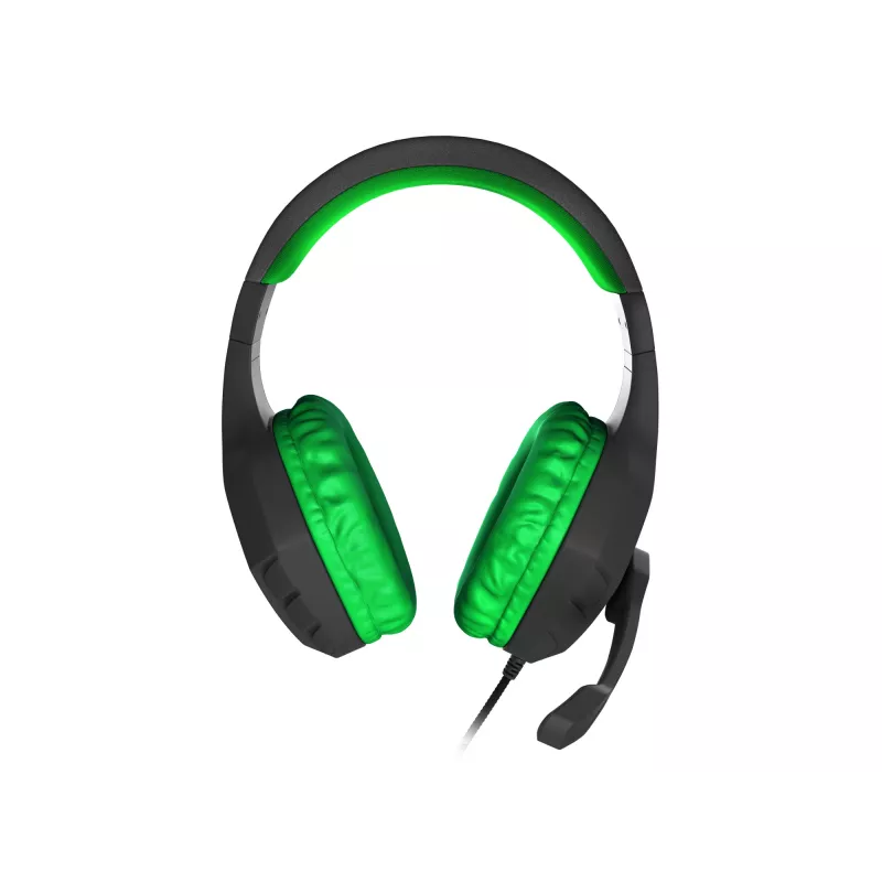 GENESIS Argon 200 Headset Kabelgebundenes Gaming-Headset Schwarz, Grün