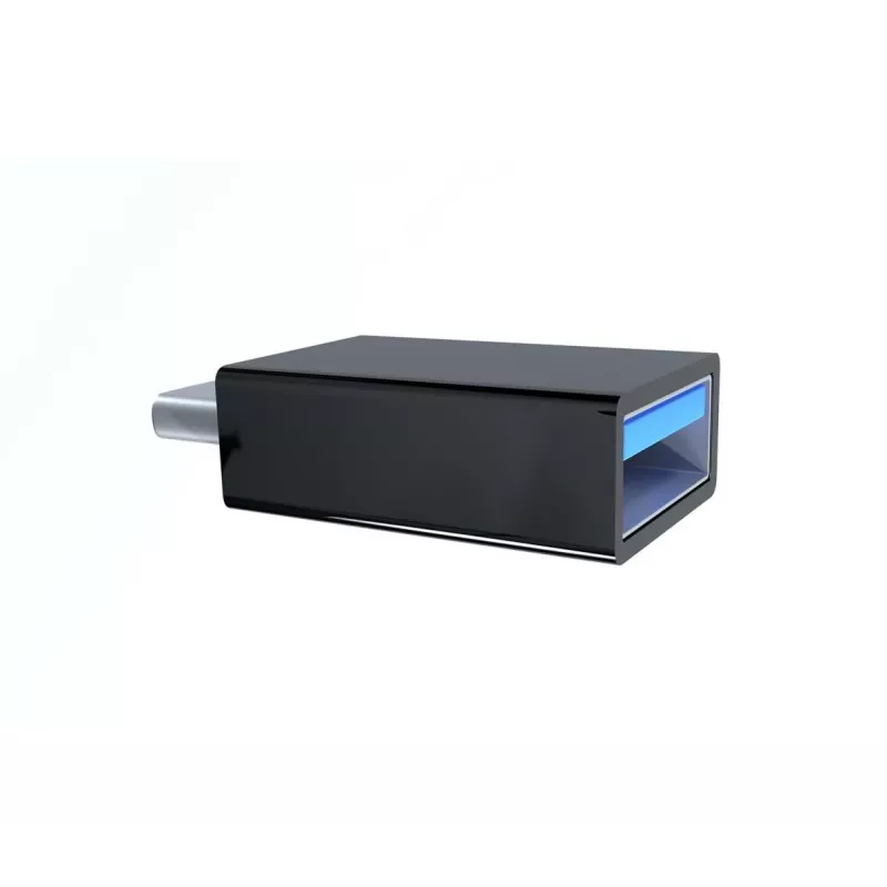 USB-Grafikadapter Gembird A-USB3-CMAF-01 — USB Type-C auf USB (USB 2.0 / 3.2 Gen 1), kompakt schwarz