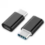 GEMBIRD USB 2.0 Type-C auf MicroUSB Adapter (CM/MicroUSB-F), Schwarz