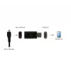 GEMBIRD USB 2.0 Type-C auf MicroUSB Adapter (CM/MicroUSB-F), Schwarz