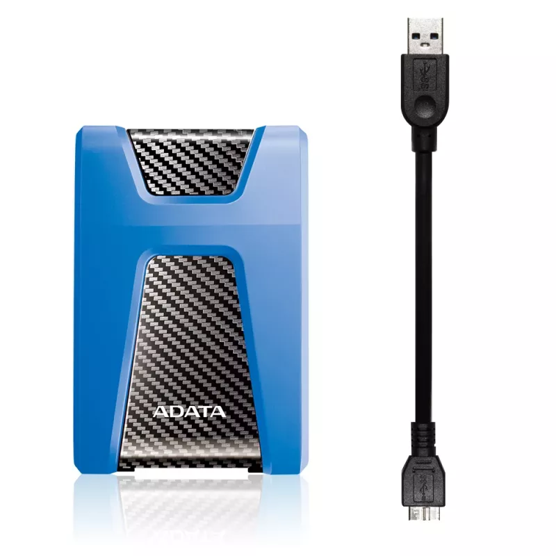 ADATA HD650 externe Festplatte 1 TB 2,5 Zoll Micro-USB B 3.2 Gen 1 (3.1 Gen 1) Blau