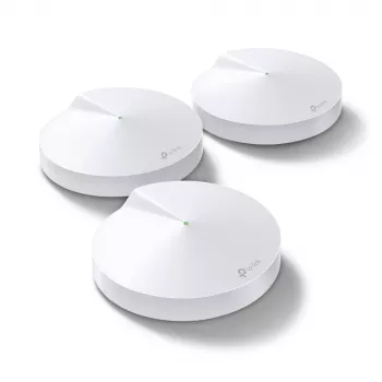 TP-Link AC1300 Deco Whole Home Mesh Wi-Fi System, 3er-Pack, Weiß, Intern, Mesh-System, Dualband (2,4 GHz / 5 GHz), Wi-Fi 5 (802.11ac), 1300 Mbit/s