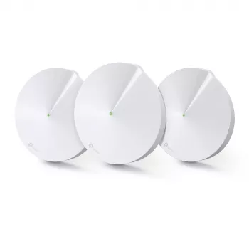 TP-Link AC1300 Deco Whole Home Mesh Wi-Fi System, 3er-Pack, Weiß, Intern, Mesh-System, Dualband (2,4 GHz / 5 GHz), Wi-Fi 5 (802.11ac), 1300 Mbit/s