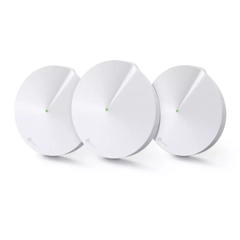 TP-Link AC1300 Deco Whole Home Mesh Wi-Fi System, 3er-Pack, Weiß, Intern, Mesh-System, Dualband (2,4 GHz / 5 GHz), Wi-Fi 5 (802.11ac), 1300 Mbit/s