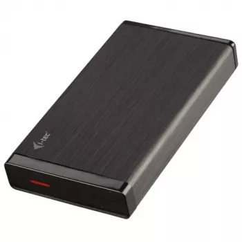 i-tec MYSAFE Advanced 3.5 Zoll USB 3.0, HDD-Gehäuse, 3.5 Zoll, Serial ATA, Serial ATA II, Serial ATA III, 5 Gbit/s, USB-Anschluss, Schwarz, Metallisch