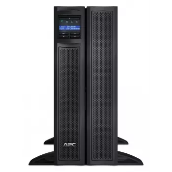 APC Smart-UPS X SMX2200HVNC - 2200VA, 8x C13 + 2x C19 Ausgang, USB, erweiterbare Laufzeit, kurze Bautiefe, NMC