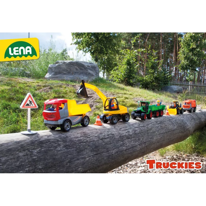Lena Truckies 01625 Spielfahrzeug/Spielstrecke