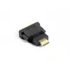 LANBERG Gender-Changer-Kabel HDMI (Stecker) auf DVI-D (Buchse, 24+5) schwarz, 1920x1080@60Hz, ABS-Gehäuse