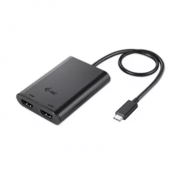 i-tec USB-C 3.1 Dual 4K HDMI Videoadapter, 3.2 Gen 1 (3.1 Gen 1), USB Type-C, HDMI-Ausgang, 3840 x 2160 Pixel