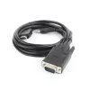 GEMBIRD HDMI-zu-VGA- und Audio-Adapterkabel, einzelner Anschluss, 3 m, schwarz