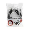 GEMBIRD HDMI-zu-VGA- und Audio-Adapterkabel, einzelner Anschluss, 3 m, schwarz