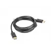 LANBERG DisplayPort-Kabel 3m Schwarz