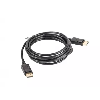 LANBERG DisplayPort-Kabel 3m Schwarz