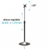 Techly ICA-TR10 Werbedisplay-Ständer 68,6 cm (27 Zoll) Silber