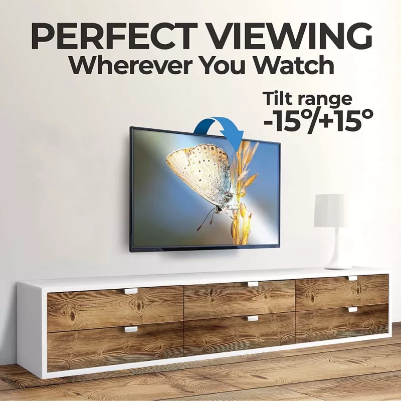 Techly 13-30 inch Wandhalterung für LED LCD TV voll beweglich ICA-LCD 201BK