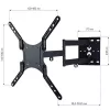 Techly 23-55 Universal LCD TV Wall Mount Bracket Schwarz” ICA-PLB 136M