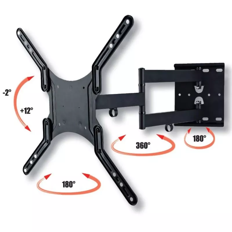 Techly 23-55 Universal LCD TV Wall Mount Bracket Schwarz” ICA-PLB 136M