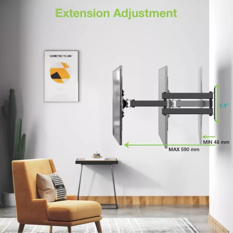Techly 23-55 Universal LCD TV Wall Mount Bracket Schwarz” ICA-PLB 136M
