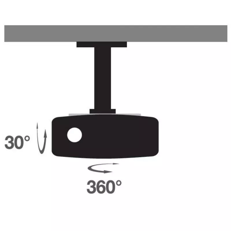 Techly Bracket Universal Projector Ceiling Weiß ICA-PM 200WH