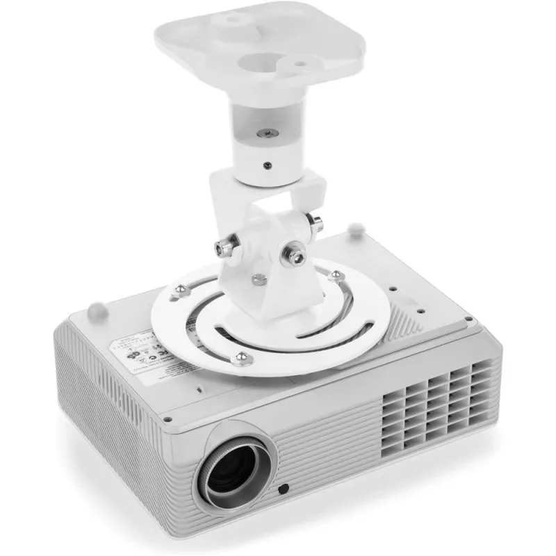 Techly Universal-Deckenhalterung für Projektor, Weiß ICA-PM 100WH