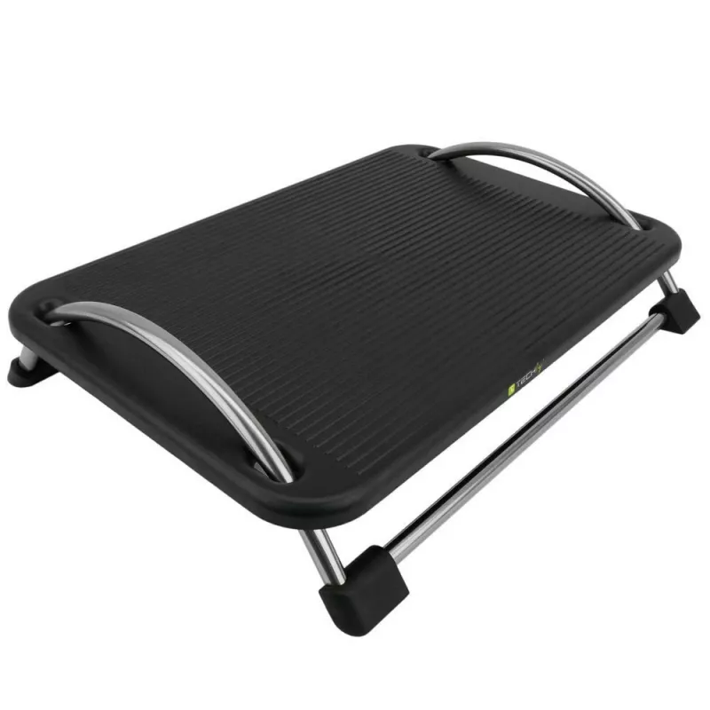 Techly Verstellbare Fußstütze ICA-FR 13, Schwarz, ABS-Kunststoff, 430 mm, 280 mm, 1,24 kg