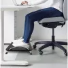 Techly Verstellbare Fußstütze ICA-FR 13, Schwarz, ABS-Kunststoff, 430 mm, 280 mm, 1,24 kg