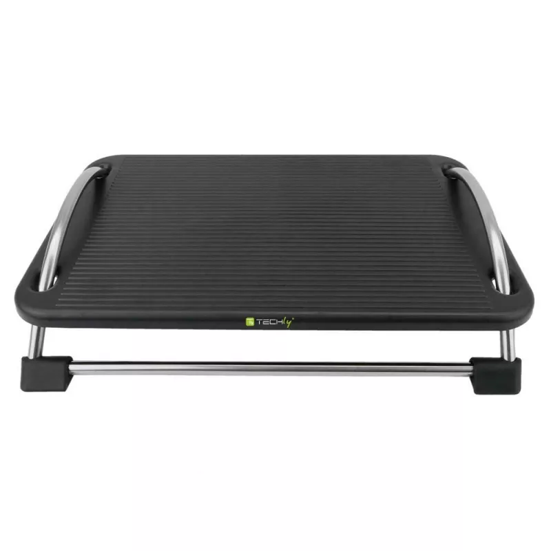 Techly Verstellbare Fußstütze ICA-FR 13, Schwarz, ABS-Kunststoff, 430 mm, 280 mm, 1,24 kg
