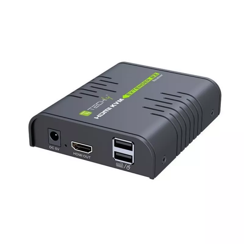 Techly IDATA HDMI-KVM2 KVM-Extender Sender & Empfänger