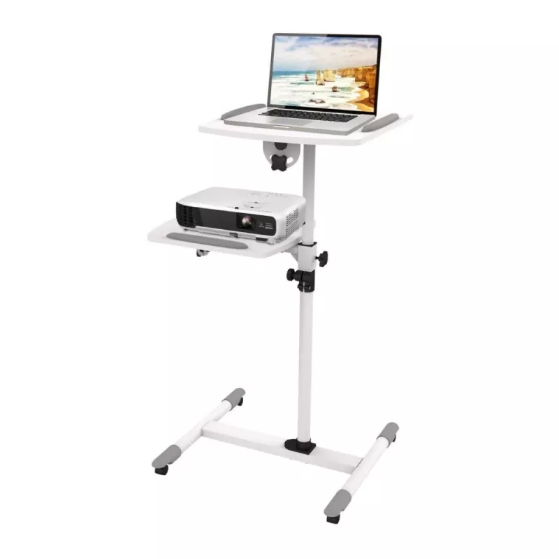 Techly Universal Trolley for Notebook / Projector, Weiß ICA-TB TPM-6