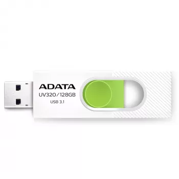 ADATA UV320 USB-Stick 128 GB USB Typ-A 3.2 Gen 1 (3.1 Gen 1) Grün, Weiß