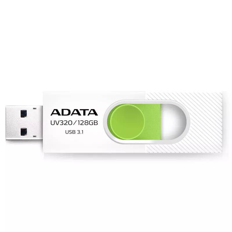 ADATA UV320 USB-Stick 128 GB USB Typ-A 3.2 Gen 1 (3.1 Gen 1) Grün, Weiß