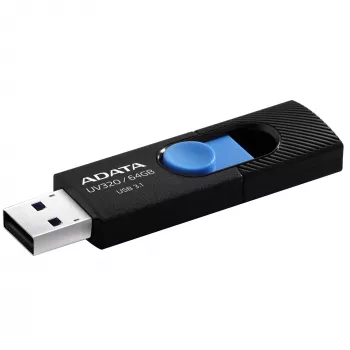 ADATA UV320 USB-Flash-Laufwerk 64 GB USB Typ-A 3.2 Gen 1 (3.1 Gen 1) Schwarz, Blau