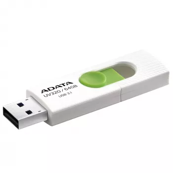 ADATA UV320 USB-Stick 64 GB USB Typ-A 3.2 Gen 1 (3.1 Gen 1) Grün, Weiß