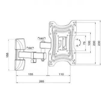 Wandhalterung ART RAMT AR-83