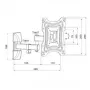 Wandhalterung ART RAMT AR-83