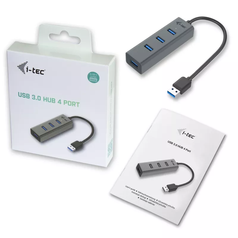 USB Hub i-tec Metal USB 3.0 HUB 4 Port