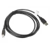 USB 2.0-Kabel LANBERG CA-USBA-10CC-0018-BK — 1,8 m, USB A (Stecker) auf USB B (Stecker), schwarz