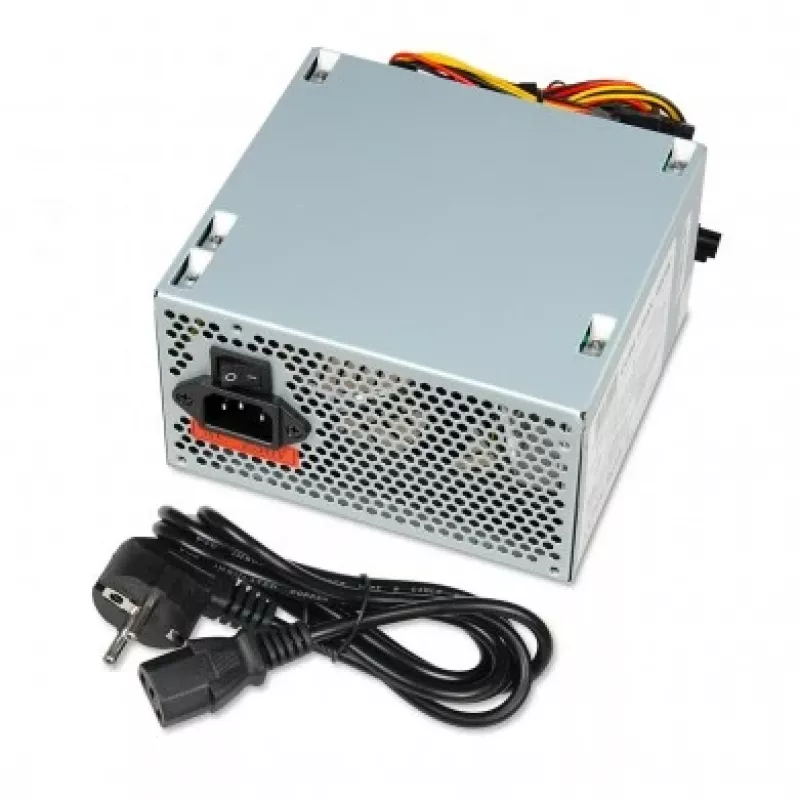 Netzteil ATX IBOX CUBE II 400 W — 20+4-Pin, 120-mm-Lüfter, silber