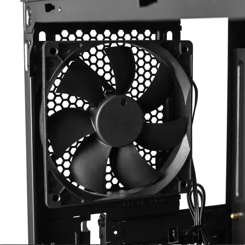 PC-Gehäuse MODECOM Oberon Pro Midi Tower – Schwarz, ATX/ITX/Micro ATX, gehärtetes Glas, bis zu 395 mm GPU
