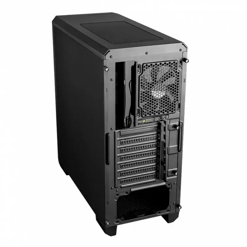 PC-Gehäuse MODECOM Oberon Pro Midi Tower – Schwarz, ATX/ITX/Micro ATX, gehärtetes Glas, bis zu 395 mm GPU