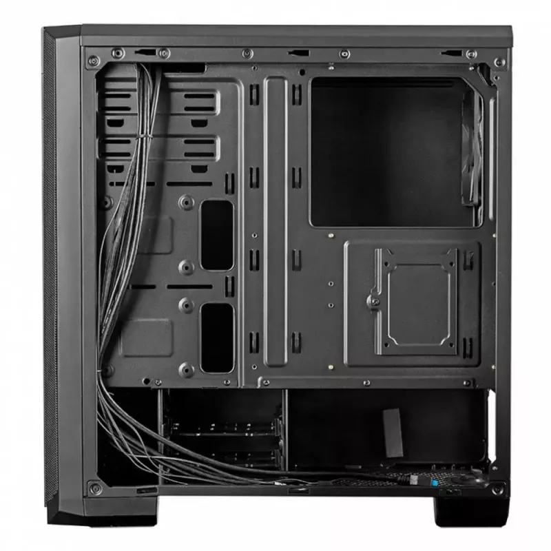 PC-Gehäuse MODECOM Oberon Pro Midi Tower – Schwarz, ATX/ITX/Micro ATX, gehärtetes Glas, bis zu 395 mm GPU