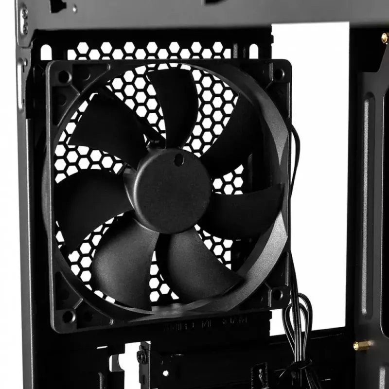 PC-Gehäuse MODECOM Oberon Pro Midi Tower – Schwarz, ATX/ITX/Micro ATX, gehärtetes Glas, bis zu 395 mm GPU
